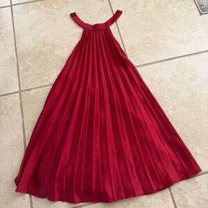 Abercrombie & Fitch Giselle Pleated Trapeze Mini Dress XS